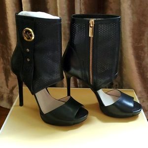 Michael Kors Daria stiletto open toe bootie